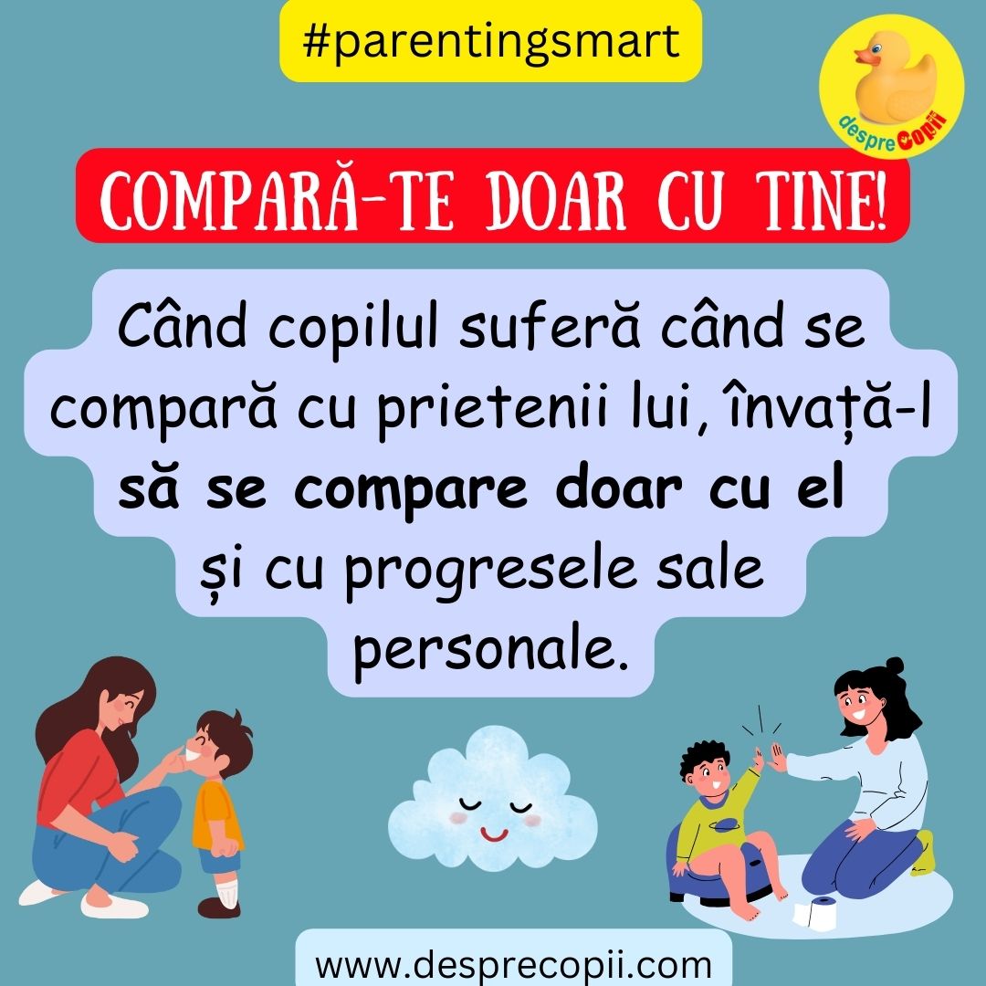 comparatii cu alti copii